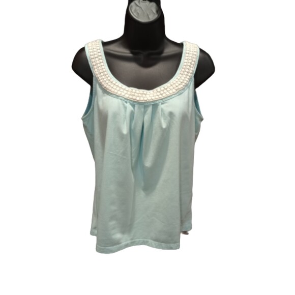 Talbots Woman's Size Medium Sleeveless Top - Picture 1 of 5